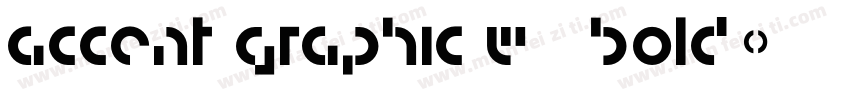 Accent Graphic W00 Bold字体转换
